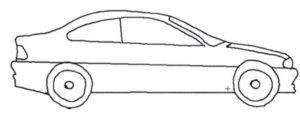how to draw a car step 16