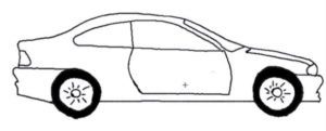 how to draw a car step 20