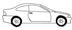 how to draw a car step 22