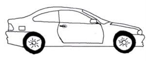 how to draw a car step 25