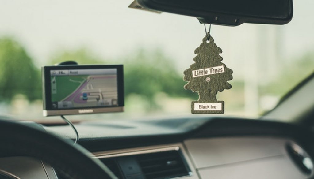 the best car air freshener hanging from a car mirror